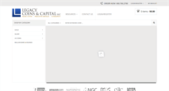 Desktop Screenshot of legacycoinsonline.com
